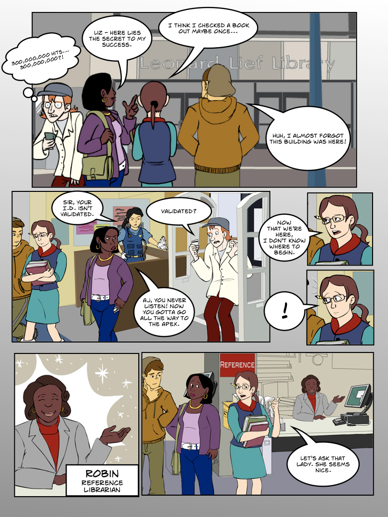 The Researchers Begins! comic page 3