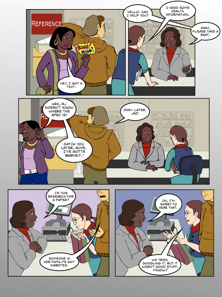 The Researchers Begins! comic page 4