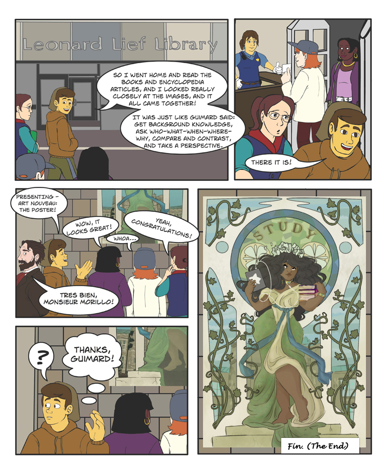 Who's Art Nouveau? comic page 12