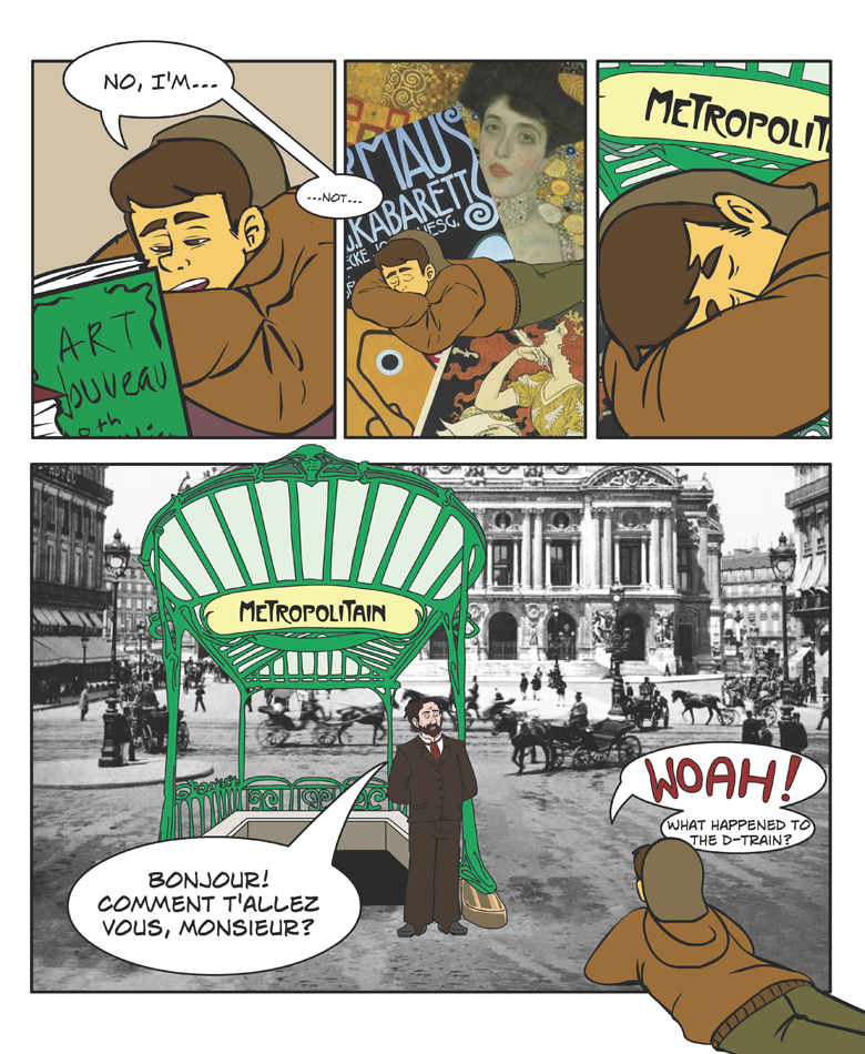 Who's Art Nouveau? comic page 4