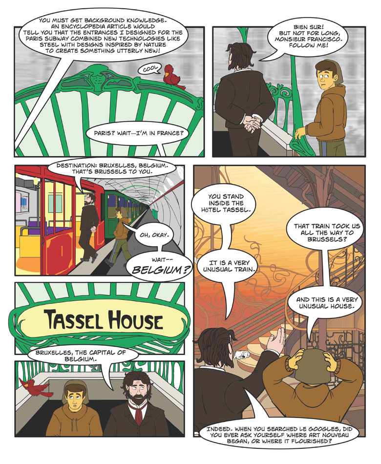 Who's Art Nouveau? comic page 6